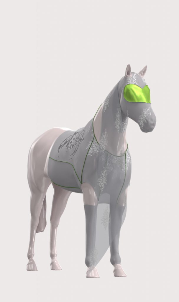 DIGITAL CURSED HORSE